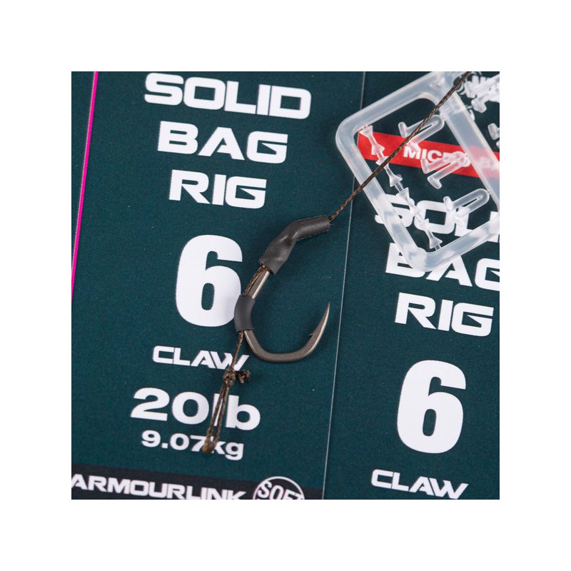 Nash Ready Rigs Solid Bag Rig Micro Barb ROZ 6 Centrum wędkarskie