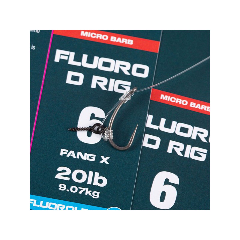 Nash Ready Rigs Fluoro D Rig Micro Barb Roz Centrum W Dkarskie