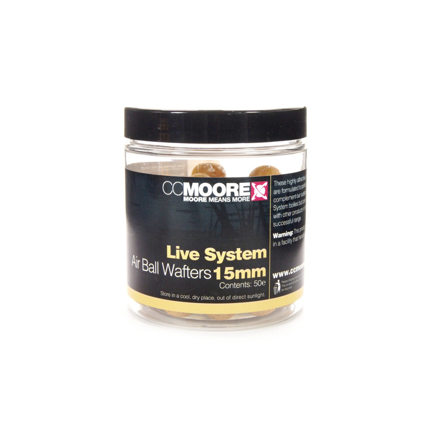 CC Moore Air Ball Wafters Live System 15mm - Centrum wędkarskie - Sklep wędkarski Jarofishing CC Moore Air Ball Wafters Live System 15mm - Centrum wędkarskie - Sklep wędkarski Jarofishing