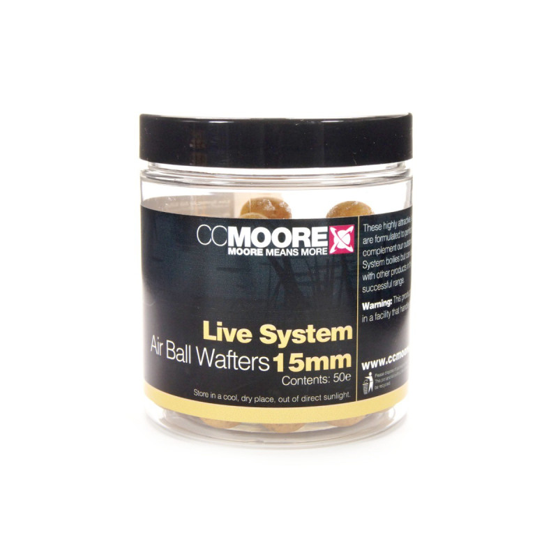 CC Moore Air Ball Wafters Live System 15mm - Centrum wędkarskie - Sklep wędkarski Jarofishing CC Moore Air Ball Wafters Live System 15mm - Centrum wędkarskie - Sklep wędkarski Jarofishing