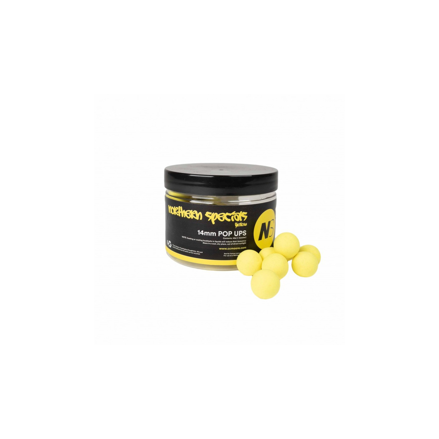 CC Moore Kulki Pop-up Northern Special NS1 Yellow 14mm - Centrum wędkarskie - Sklep wędkarski Jarofishing