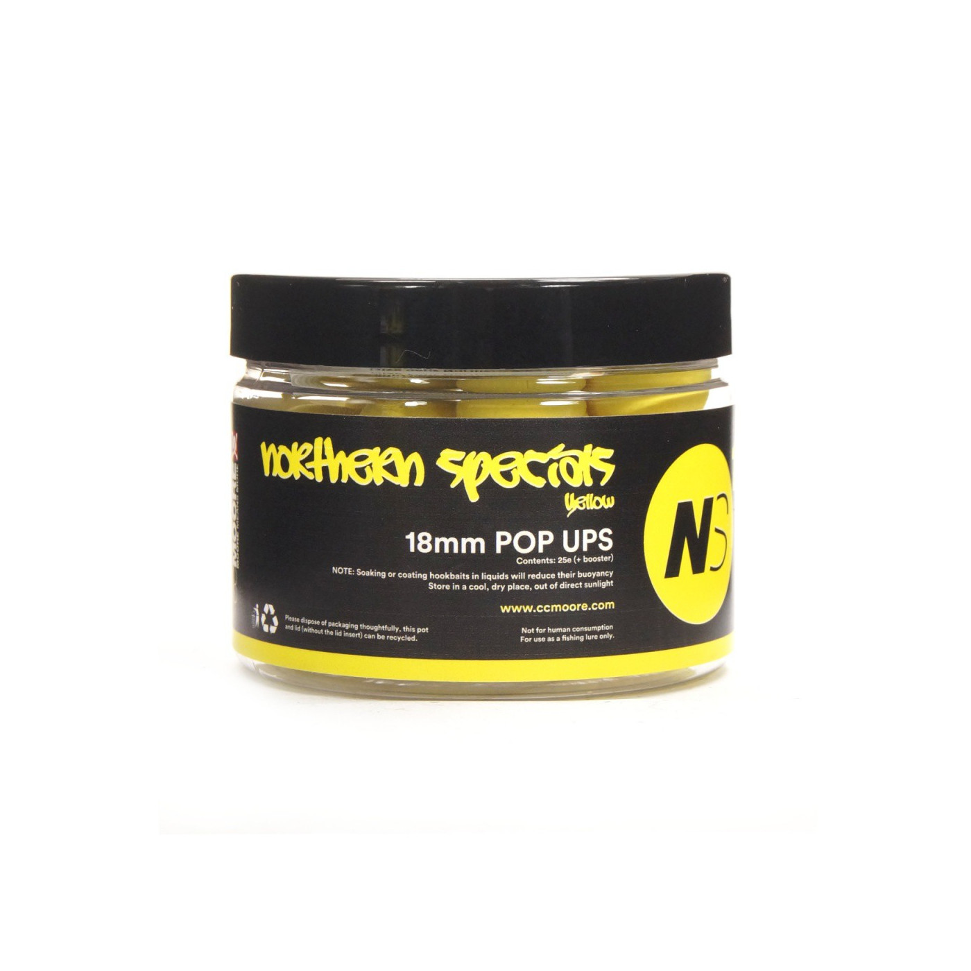 CC Moore Kulki Pop-up Northern Special NS1 Yellow 18mm - Centrum wędkarskie - Sklep wędkarski Jarofishing