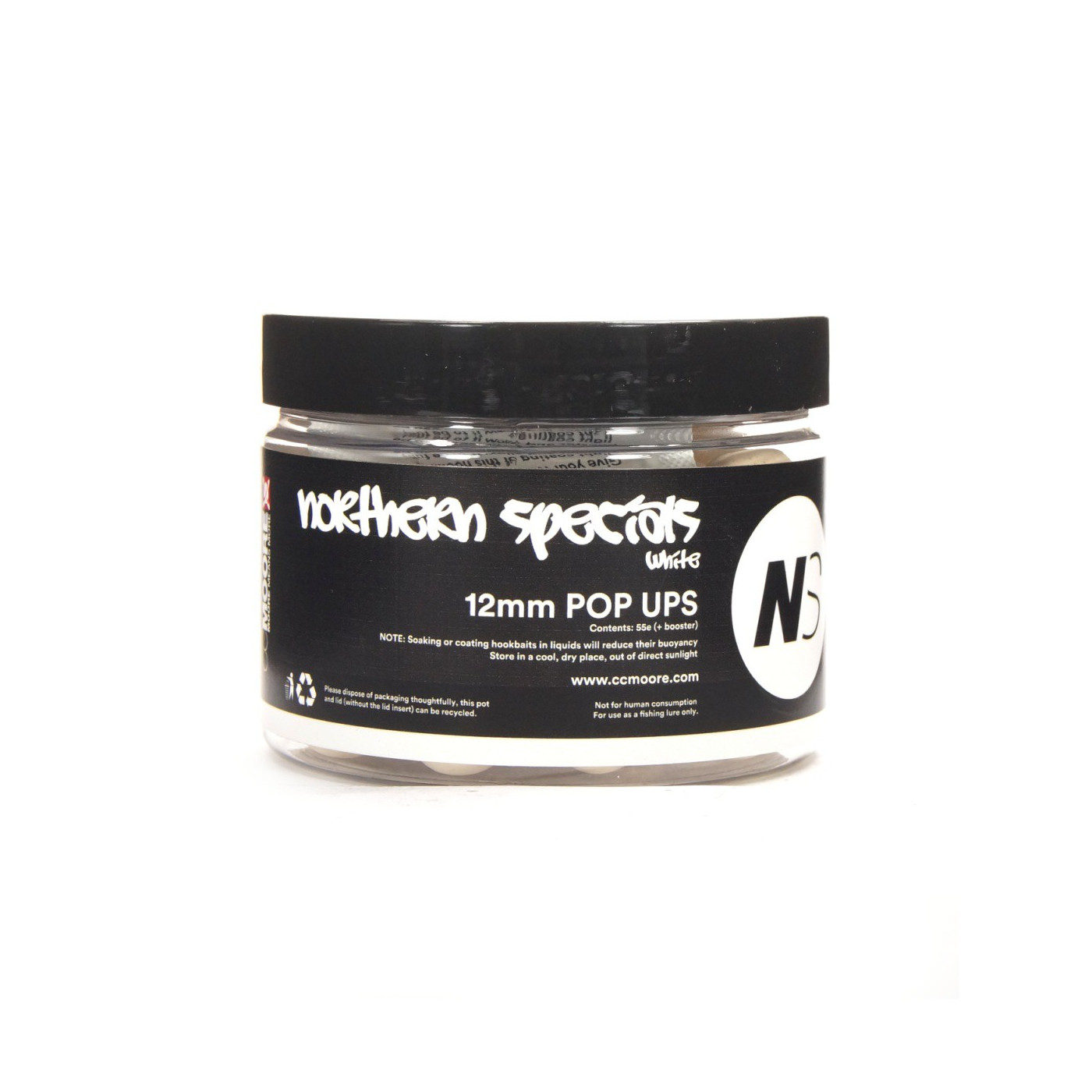 CC Moore Kulki Pop-up Northern Special NS1 White 12mm - Centrum wędkarskie - Sklep wędkarski Jarofishing