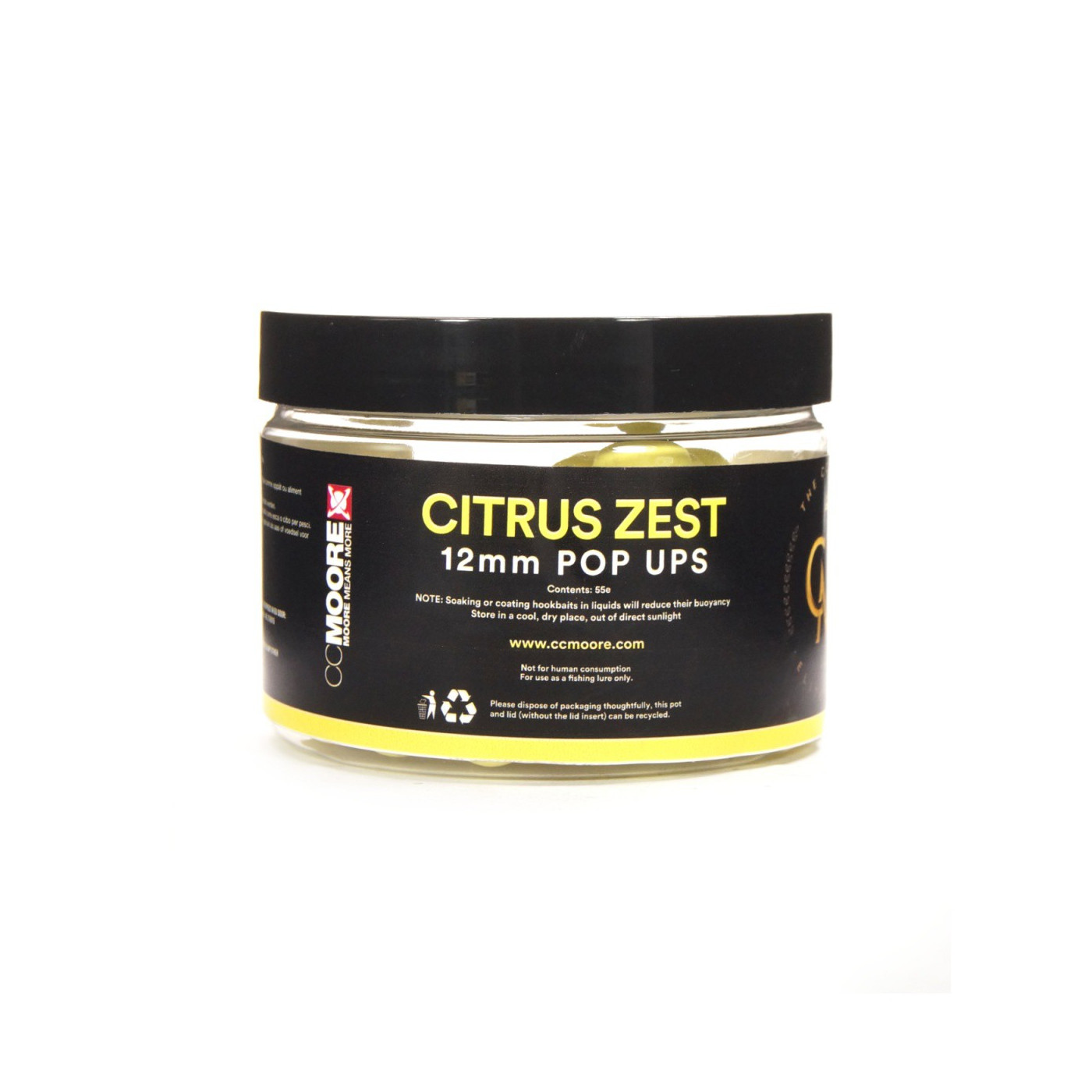 CC Moore Kulki Pop-up Elite Citrus Zest 12mm - Centrum wędkarskie - Sklep wędkarski Jarofishing