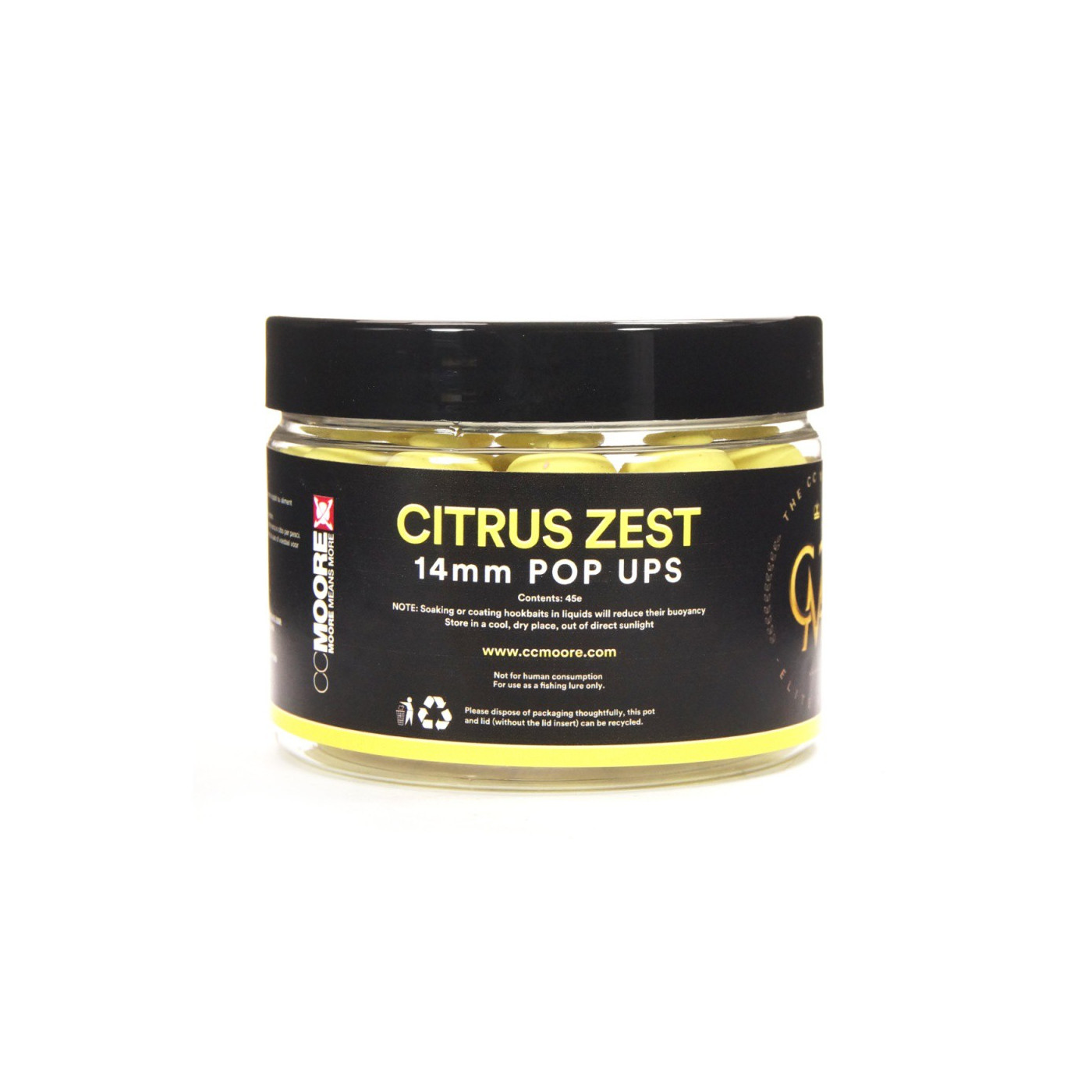 CC Moore Kulki Pop-up Elite Citrus Zest 14mm - Centrum wędkarskie - Sklep wędkarski Jarofishing