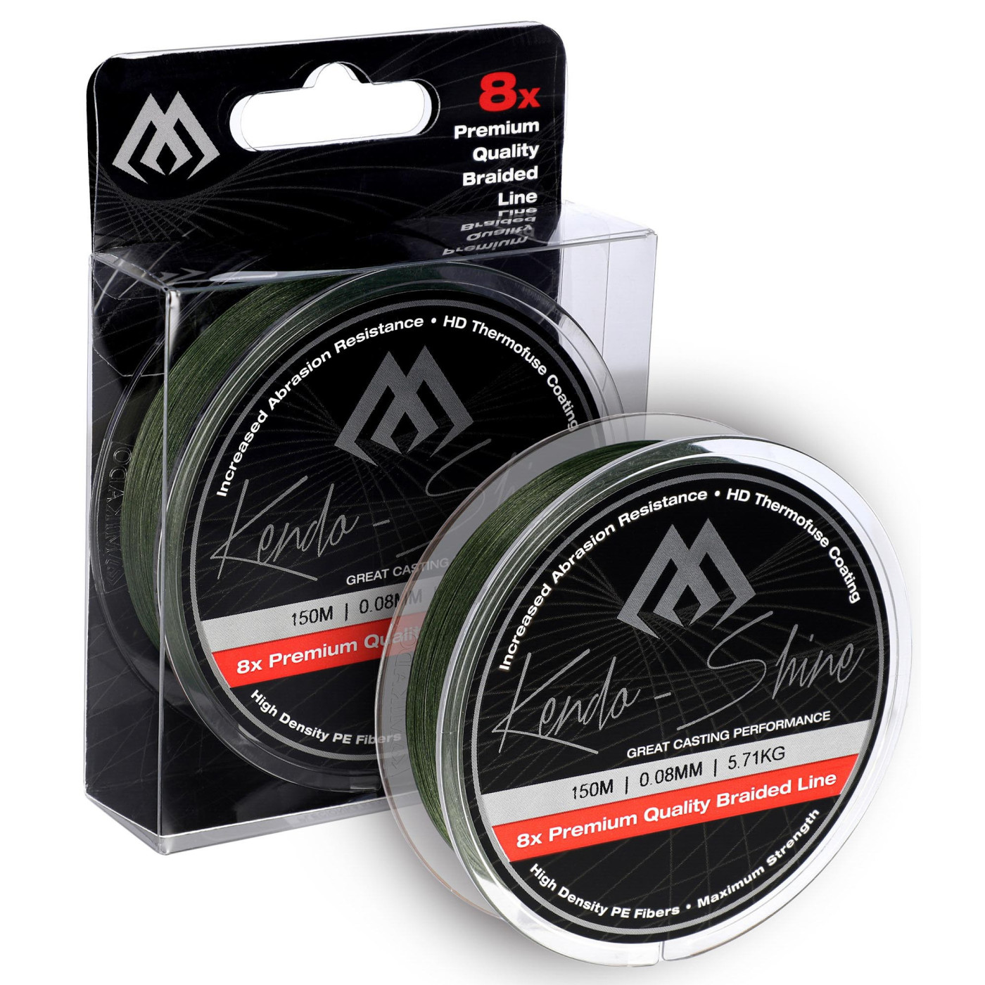 MIKADO PLECIONKA - KENDO SHINE - 0.08mm/5.71kg/150m - ZIELONA - op.1szp. - Centrum wędkarskie - Sklep wędkarski Jarofishing MIKADO PLECIONKA - KENDO SHINE - 0.08mm/5.71kg/150m - ZIELONA - op.1szp. - Centrum wędkarskie - Sklep wędkarski Jarofishing