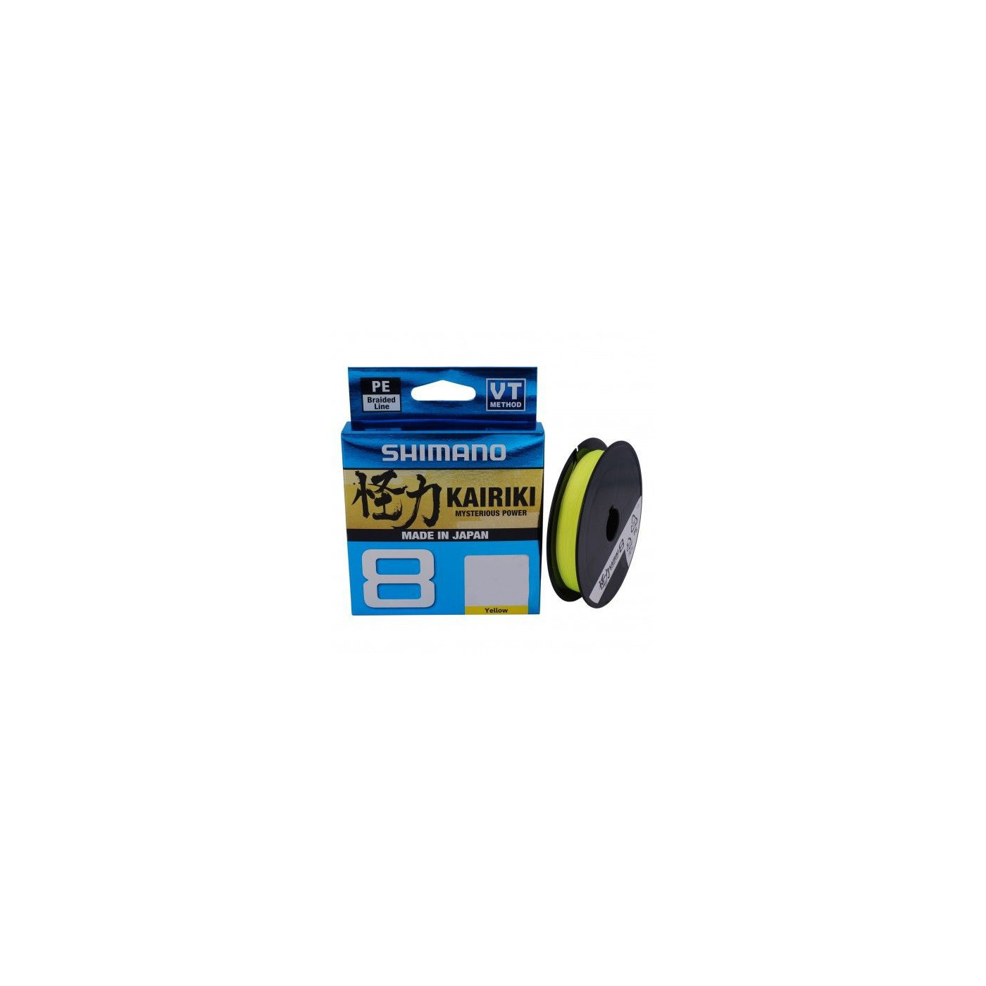 SHIMANO PLECIONKA KAIRIKI 8 SPLOTÓW 0.16 mm / 150m, Yellow - Centrum wędkarskie - Sklep wędkarski Jarofishing SHIMANO PLECIONKA KAIRIKI 8 SPLOTÓW 0.16 mm / 150m, Yellow - Centrum wędkarskie - Sklep wędkarski Jarofishing