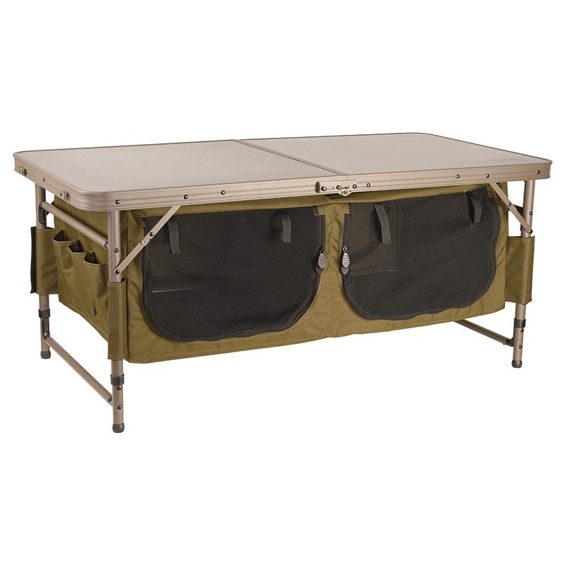 Stolik Fox SESSION TABLE WITH STORAGE - Centrum wędkarskie - Sklep wędkarski Jarofishing Stolik Fox SESSION TABLE WITH STORAGE - Centrum wędkarskie - Sklep wędkarski Jarofishing