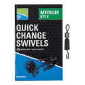 Łączniki Preston Quick Change Swivels - roz. M - Centrum wędkarskie - Sklep wędkarski Jarofishing Łączniki Preston Quick Change Swivels - roz. M - Centrum wędkarskie - Sklep wędkarski Jarofishing