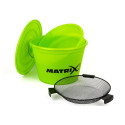 Zestaw Matrix Bucket Set Lime Wiadro z pokrywą + miska + sito 4mm - Centrum wędkarskie - Sklep wędkarski Jarofishing Zestaw Matrix Bucket Set Lime Wiadro z pokrywą + miska + sito 4mm - Centrum wędkarskie - Sklep wędkarski Jarofishing