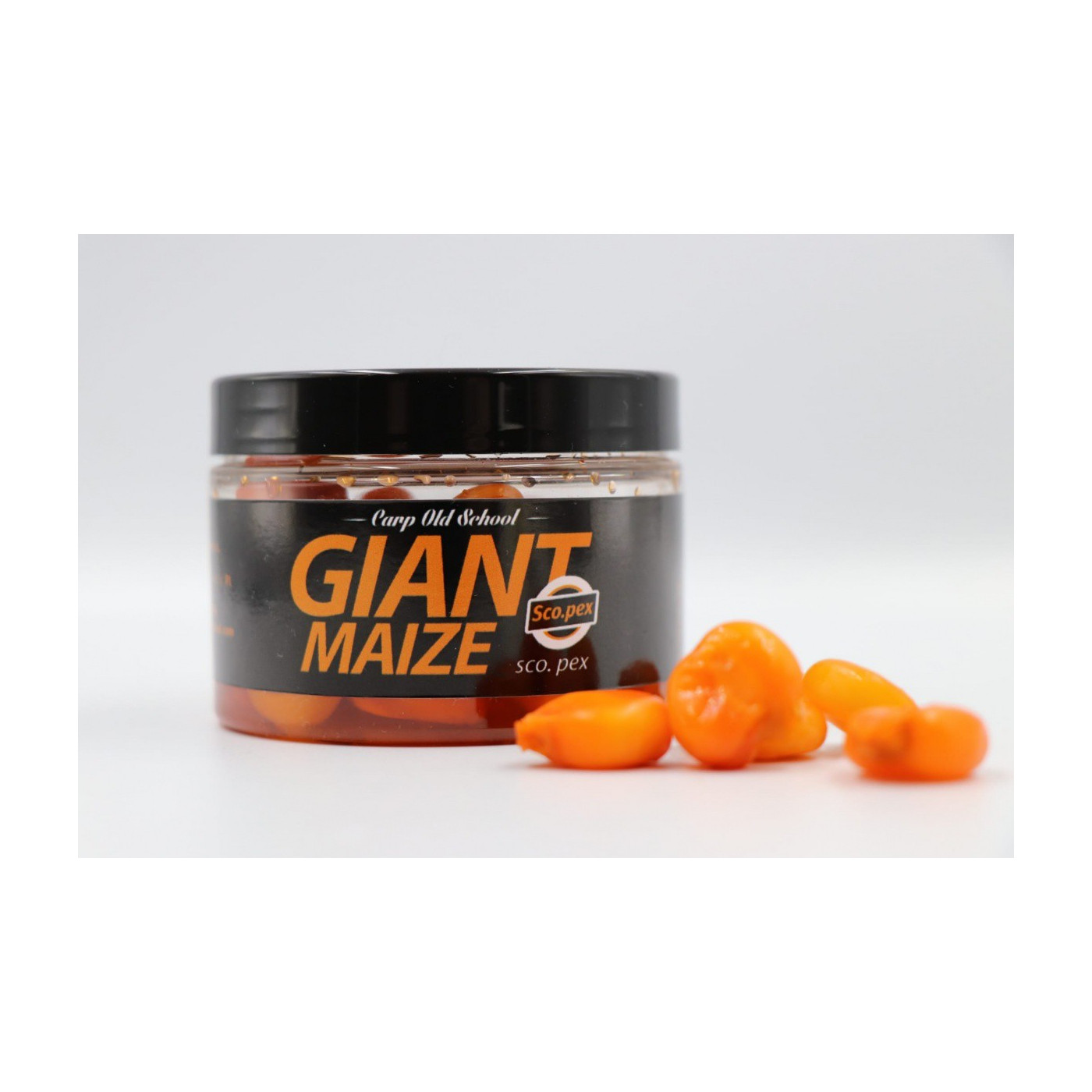 Carp Old School Giant Maize SCOPEX 150 ml - kukurydza gigant na włos - Centrum wędkarskie - Sklep wędkarski Jarofishing