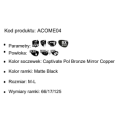 WILEY X OKULARY OMEGA CaptivateTM Polarized Bronze Mirror Matte Black Frame - Centrum wędkarskie - Sklep wędkarski Jarofishing WILEY X OKULARY OMEGA CaptivateTM Polarized Bronze Mirror Matte Black Frame - Centrum wędkarskie - Sklep wędkarski Jarofishing