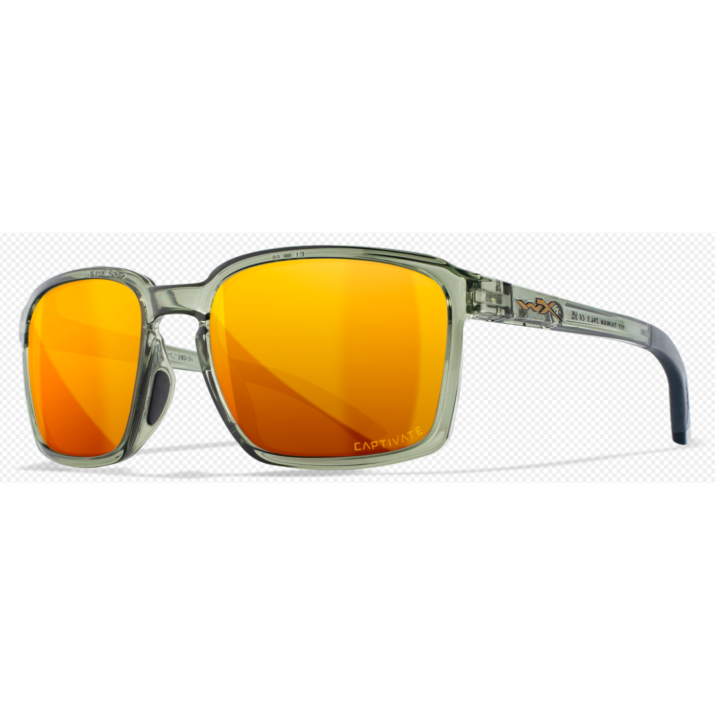 WILEY X OKULARY ALFA CaptivateTM Polarized Bronze Mirror Gloss Crystal Light Olive/Grey Frame - Centrum wędkarskie - Sklep wędka WILEY X OKULARY ALFA CaptivateTM Polarized Bronze Mirror Gloss Crystal Light Olive/Grey Frame - Centrum wędkarskie - Sklep wędka
