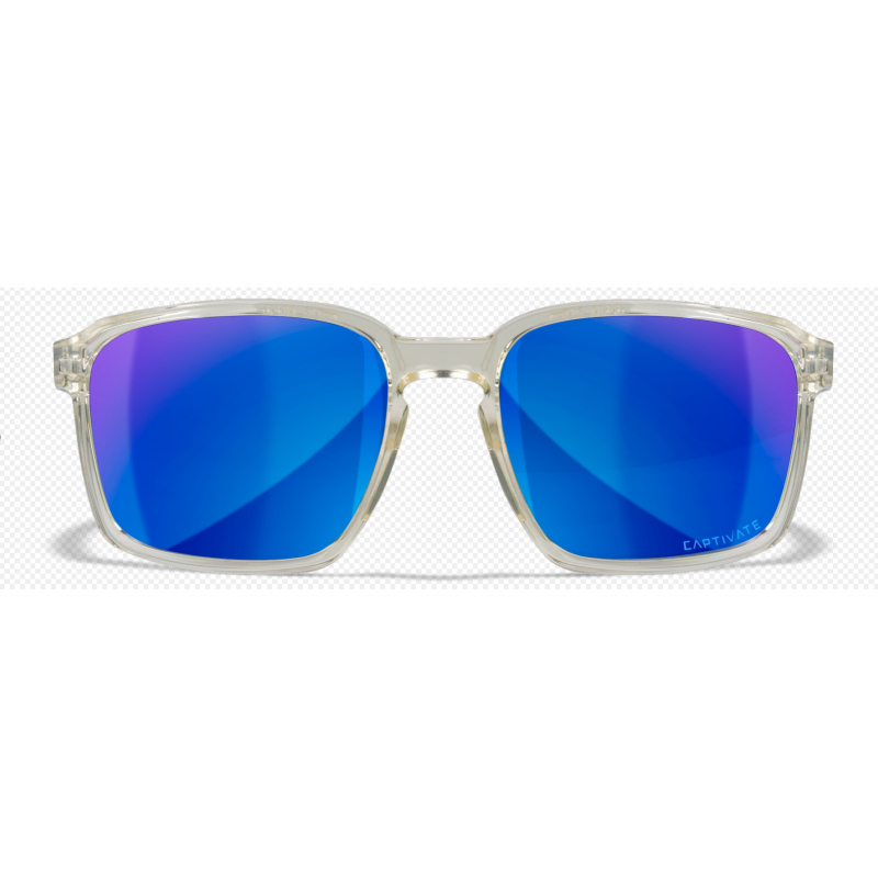 WILEY X OKULARY ALFA CaptivateTM Polarized Blue Mirror Gloss Clear Crystal Frame - Centrum wędkarskie - Sklep wędkarski Jarofish WILEY X OKULARY ALFA CaptivateTM Polarized Blue Mirror Gloss Clear Crystal Frame - Centrum wędkarskie - Sklep wędkarski Jarofish