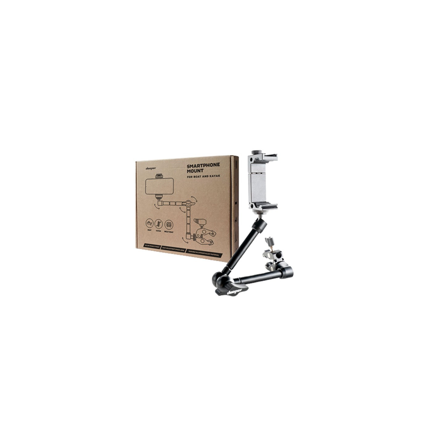 Deeper Uchwyt Smartphone Mount - Centrum wędkarskie - Sklep wędkarski Jarofishing Deeper Uchwyt Smartphone Mount - Centrum wędkarskie - Sklep wędkarski Jarofishing