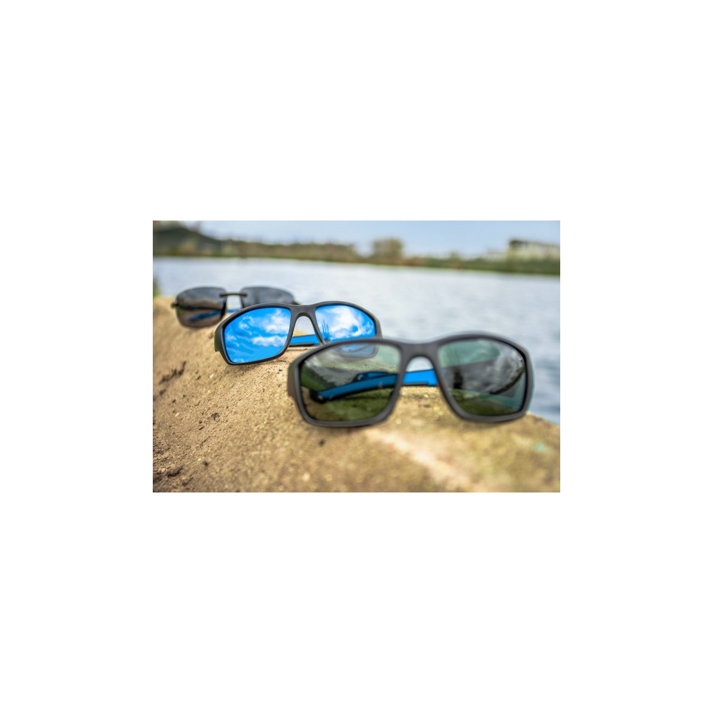Okulary Preston Floater Pro Polarised Sunglasses - Green Lens - Centrum wędkarskie - Sklep wędkarski Jarofishing