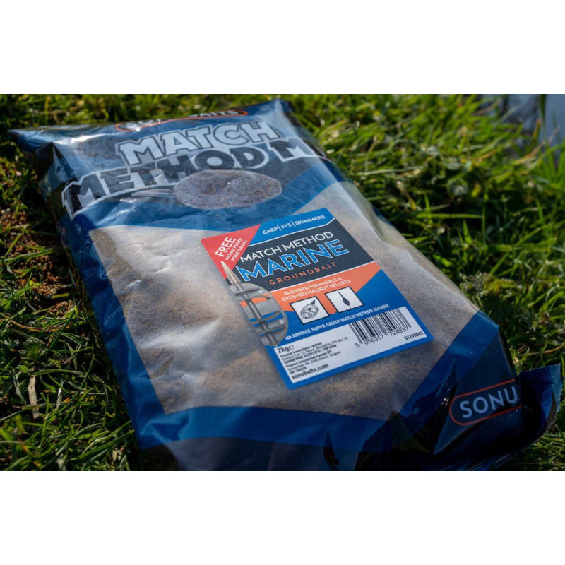 Zanęta Sonubaits Supercrush - Match Method Mix Marine - Centrum wędkarskie - Sklep wędkarski Jarofishing