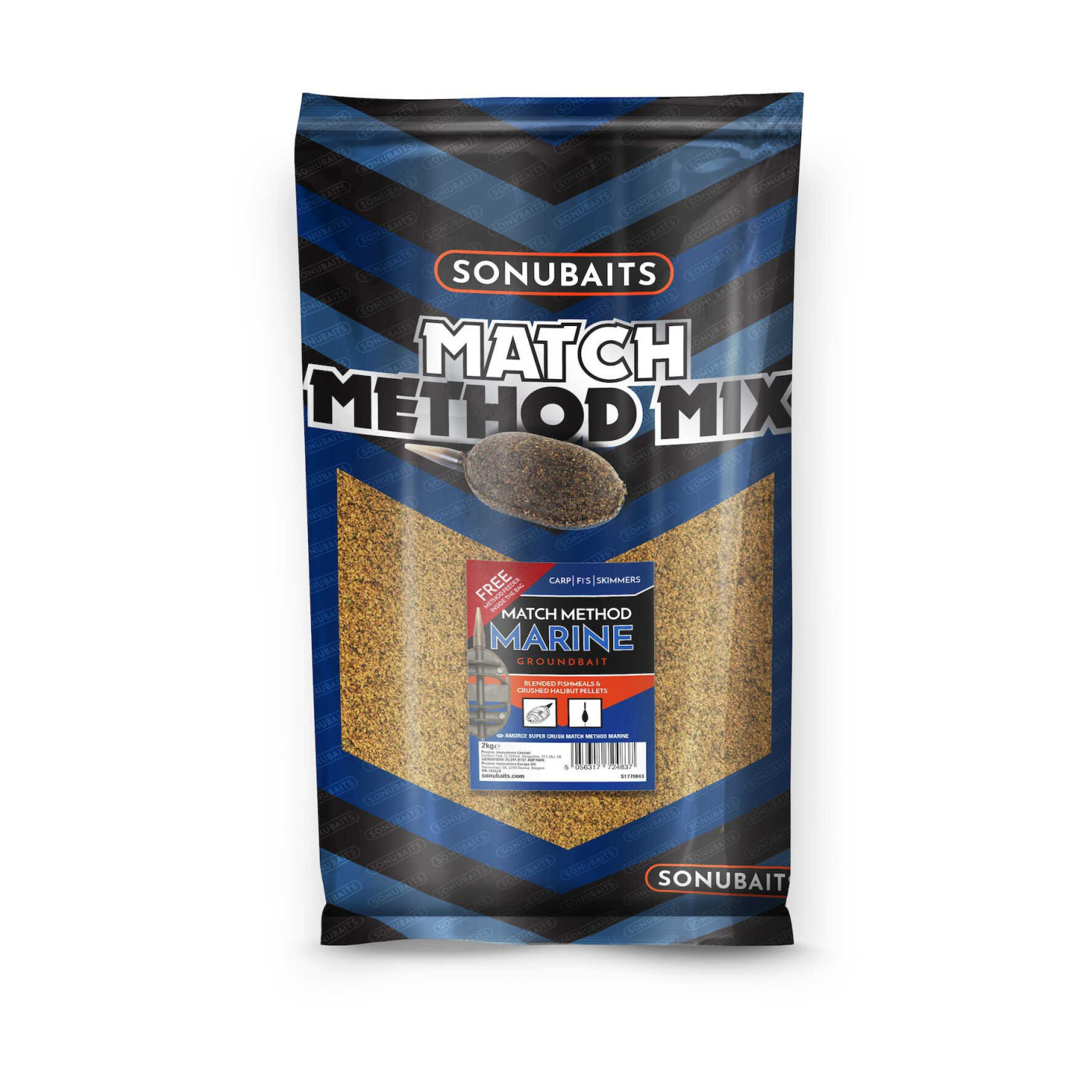 Zanęta Sonubaits Supercrush - Match Method Mix Marine - Centrum wędkarskie - Sklep wędkarski Jarofishing