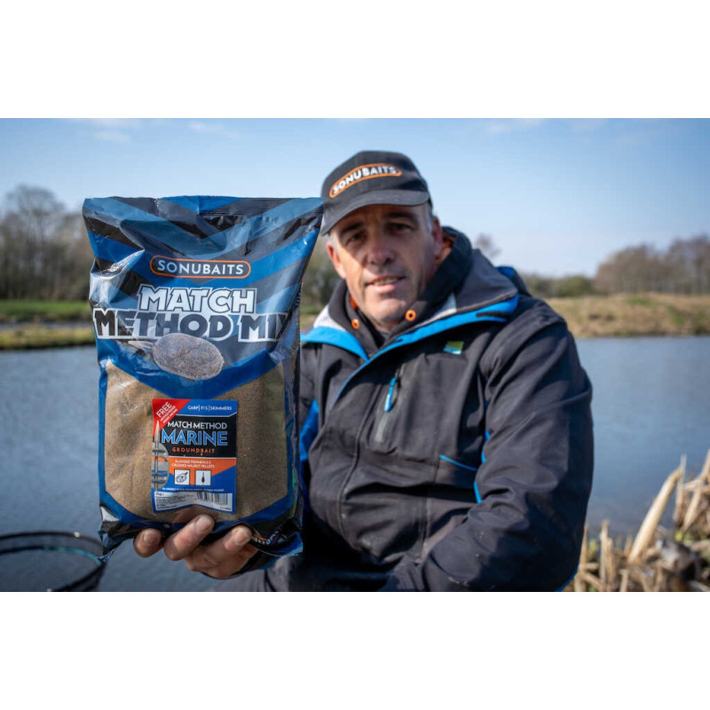 Zanęta Sonubaits Supercrush - Match Method Mix Marine - Centrum wędkarskie - Sklep wędkarski Jarofishing