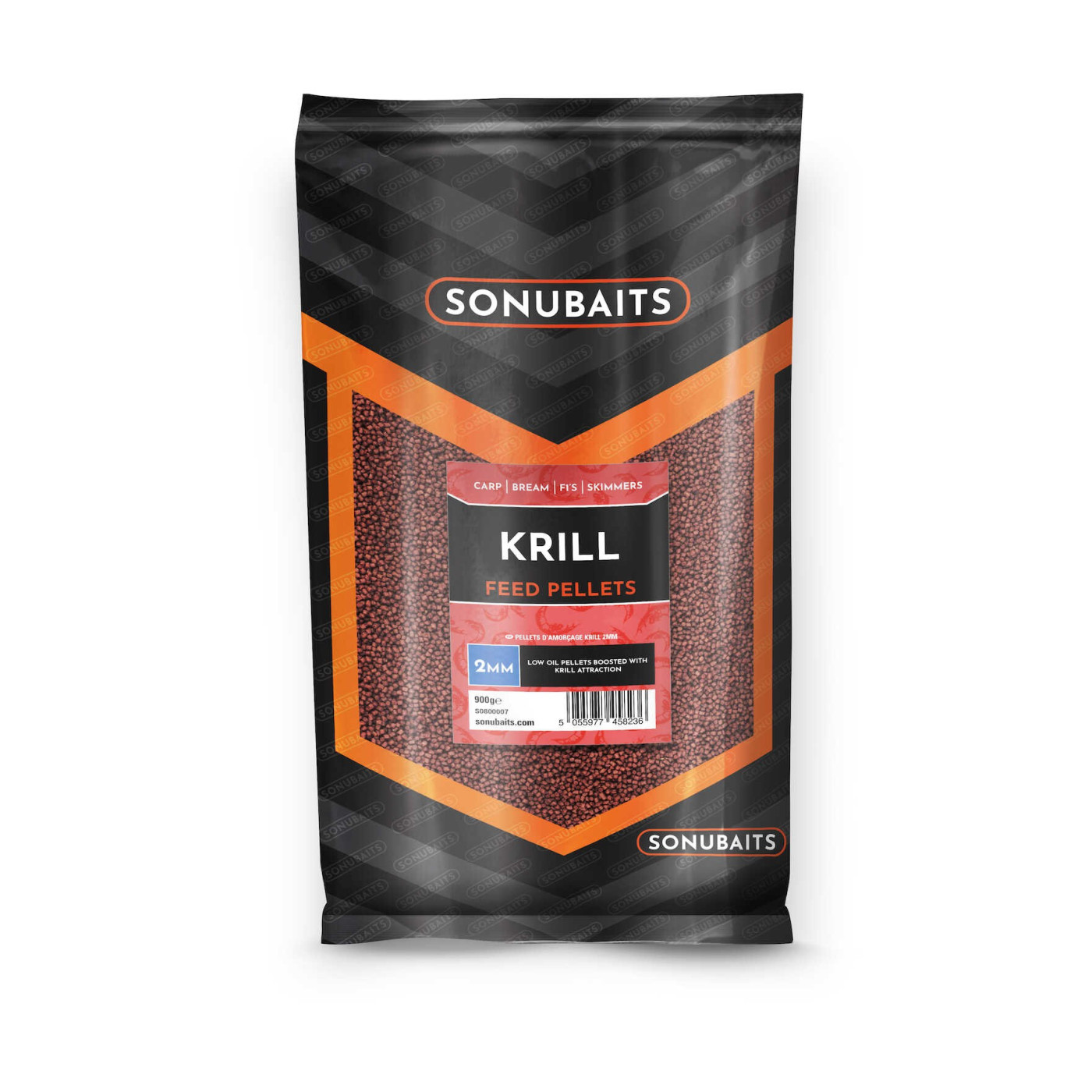 Sonubaits Feed Pellets 4mm - Krill - Centrum wędkarskie - Sklep wędkarski Jarofishing