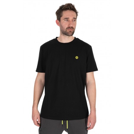 T-Shirt Matrix Large Logo T-shirt (Black / Lime) - roz. S