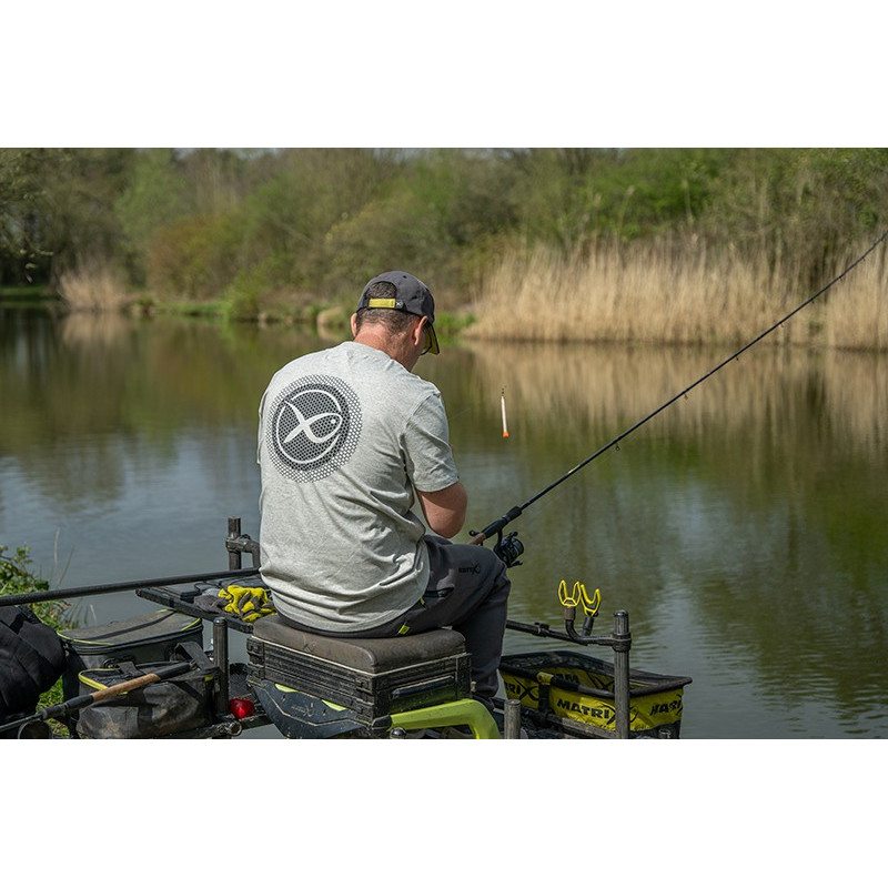 T-Shirt Matrix Large Logo T-shirt (Marl Grey / Lime) - roz. S - Centrum wędkarskie - Sklep wędkarski Jarofishing T-Shirt Matrix Large Logo T-shirt (Marl Grey / Lime) - roz. S - Centrum wędkarskie - Sklep wędkarski Jarofishing