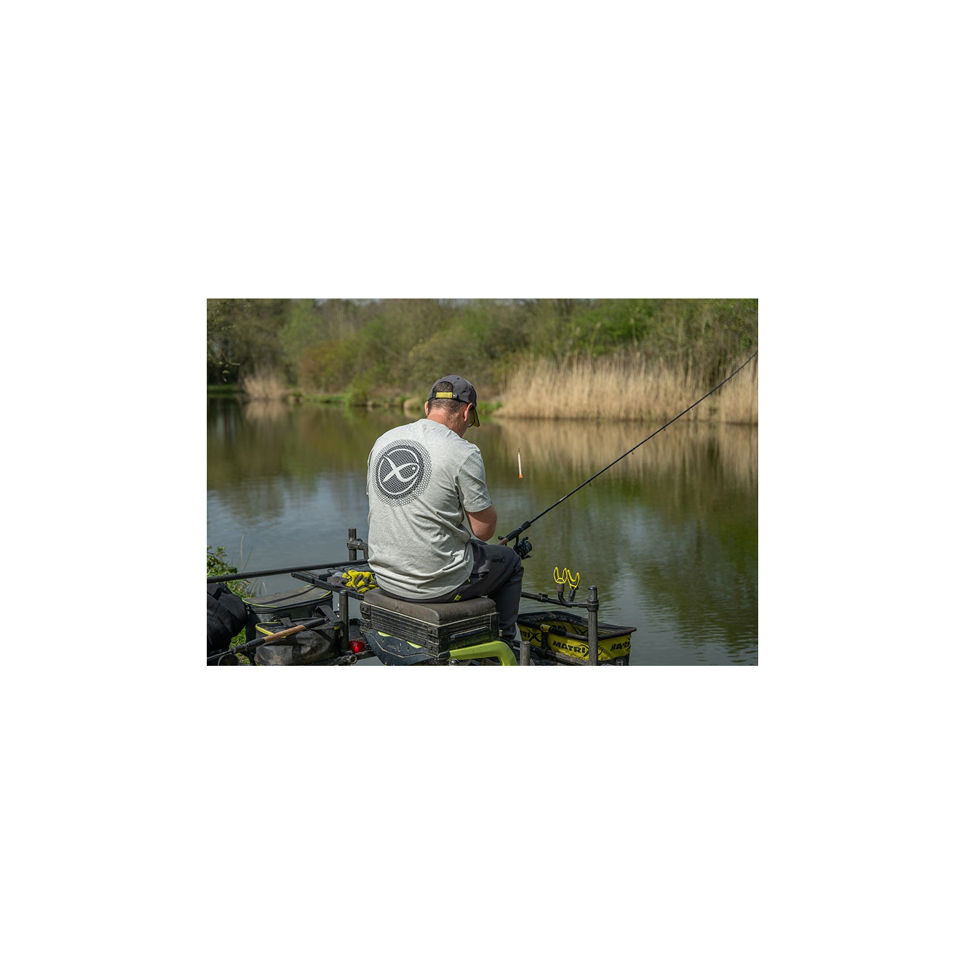 T-Shirt Matrix Large Logo T-shirt (Marl Grey / Lime) - roz. XL - Centrum wędkarskie - Sklep wędkarski Jarofishing T-Shirt Matrix Large Logo T-shirt (Marl Grey / Lime) - roz. XL - Centrum wędkarskie - Sklep wędkarski Jarofishing