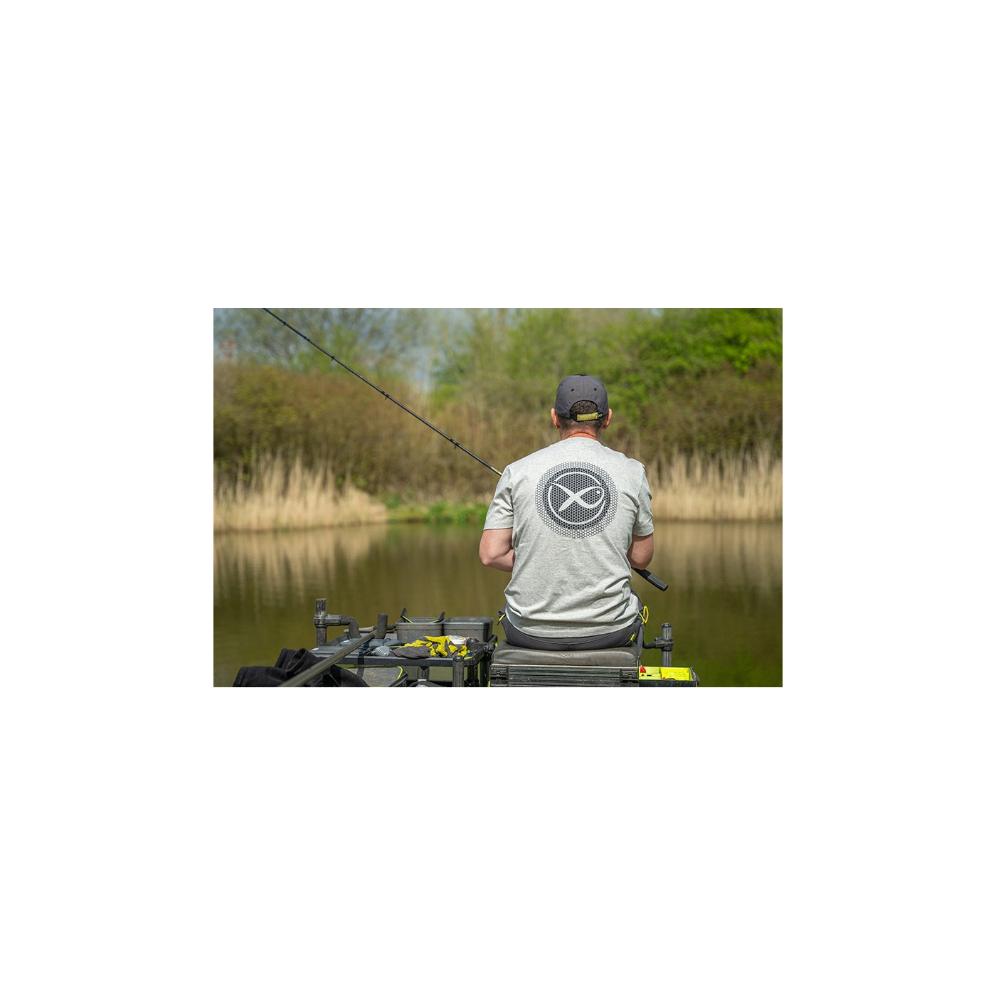 T-Shirt Matrix Large Logo T-shirt (Marl Grey / Lime) - roz. XL - Centrum wędkarskie - Sklep wędkarski Jarofishing T-Shirt Matrix Large Logo T-shirt (Marl Grey / Lime) - roz. XL - Centrum wędkarskie - Sklep wędkarski Jarofishing