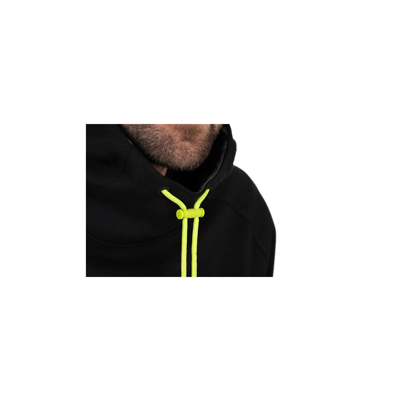 Bluza Matrix Black Edition Hoody (Black / Lime) Roz. XXL - Centrum wędkarskie - Sklep wędkarski Jarofishing
