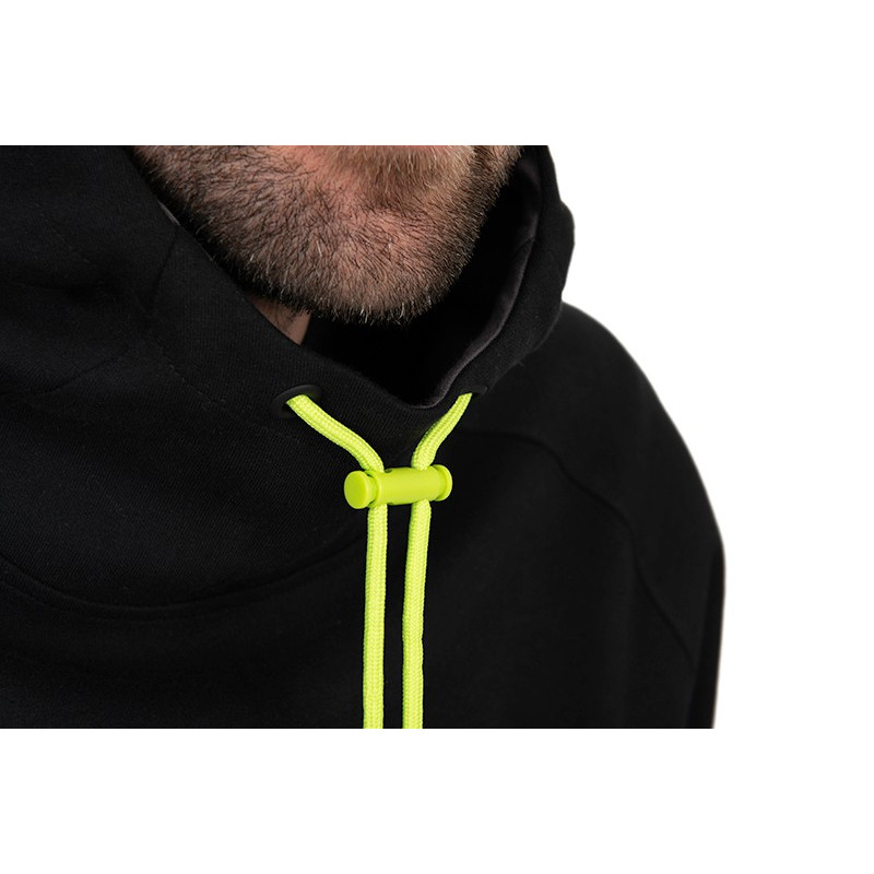 Bluza Matrix Black Edition Hoody (Black / Lime) Roz. XXL - Centrum wędkarskie - Sklep wędkarski Jarofishing