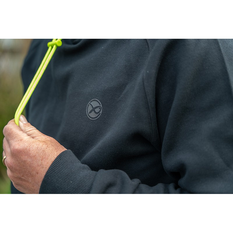 Bluza Matrix Black Edition Hoody (Black / Lime) Roz. XXL - Centrum wędkarskie - Sklep wędkarski Jarofishing