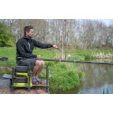Bluza Matrix Black ¼ Zip Sweater (Black / Lime) Roz. S - Centrum wędkarskie - Sklep wędkarski Jarofishing