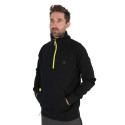 Bluza Matrix Black ¼ Zip Sweater (Black / Lime) Roz. M - Centrum wędkarskie - Sklep wędkarski Jarofishing