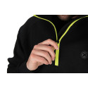 Bluza Matrix Black ¼ Zip Sweater (Black / Lime) Roz. M - Centrum wędkarskie - Sklep wędkarski Jarofishing