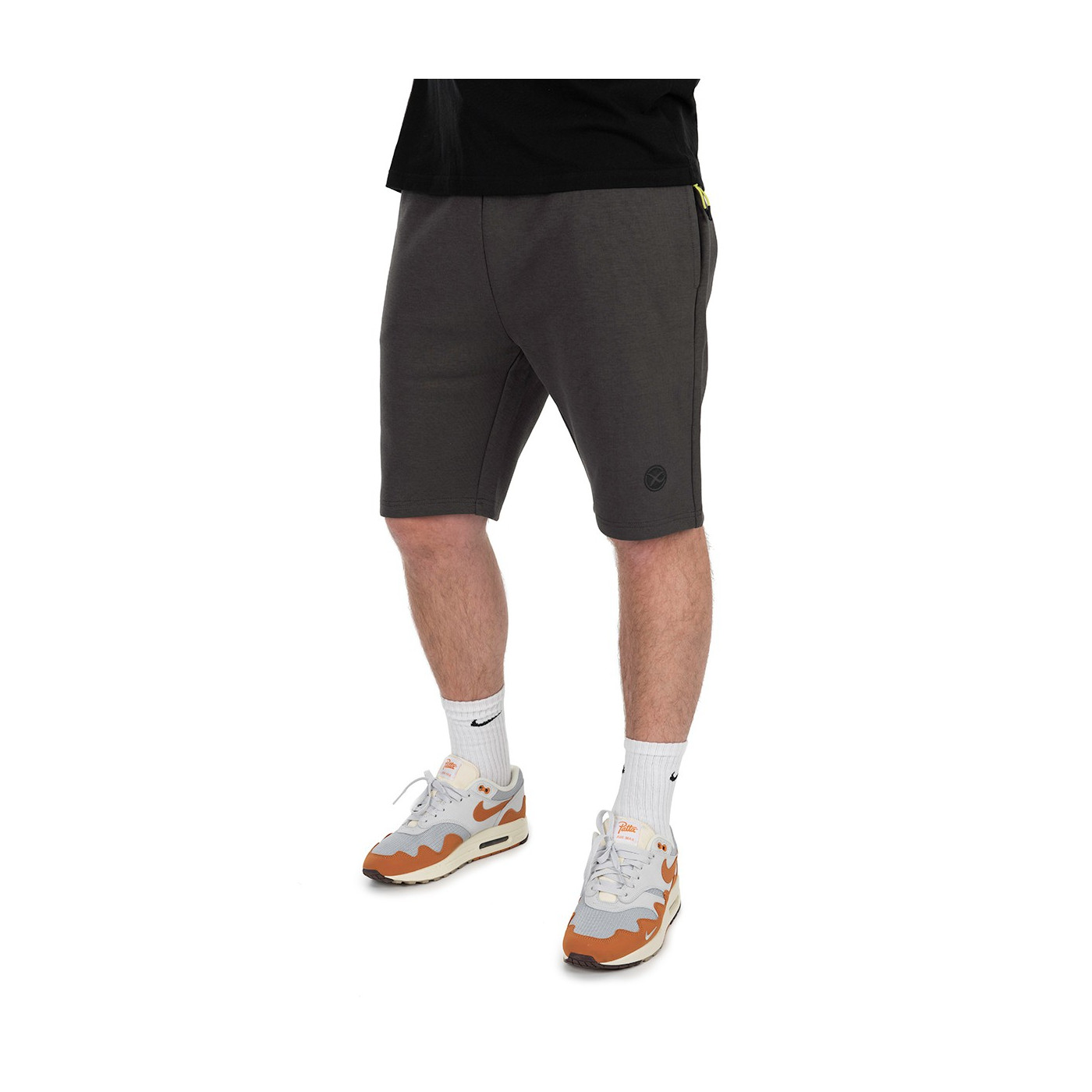 Spodenki Matrix Black Edition Jogger Shorts (Dark Grey / Lime) - roz. M - Centrum wędkarskie - Sklep wędkarski Jarofishing