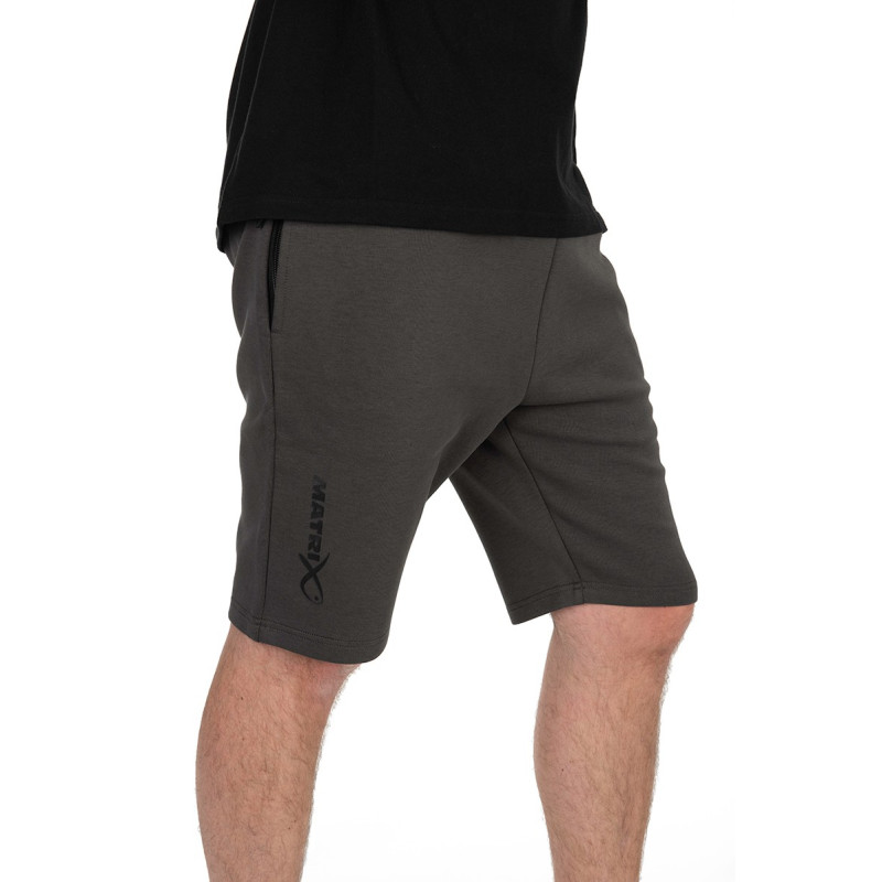 Spodenki Matrix Black Edition Jogger Shorts (Dark Grey / Lime) - roz. M - Centrum wędkarskie - Sklep wędkarski Jarofishing
