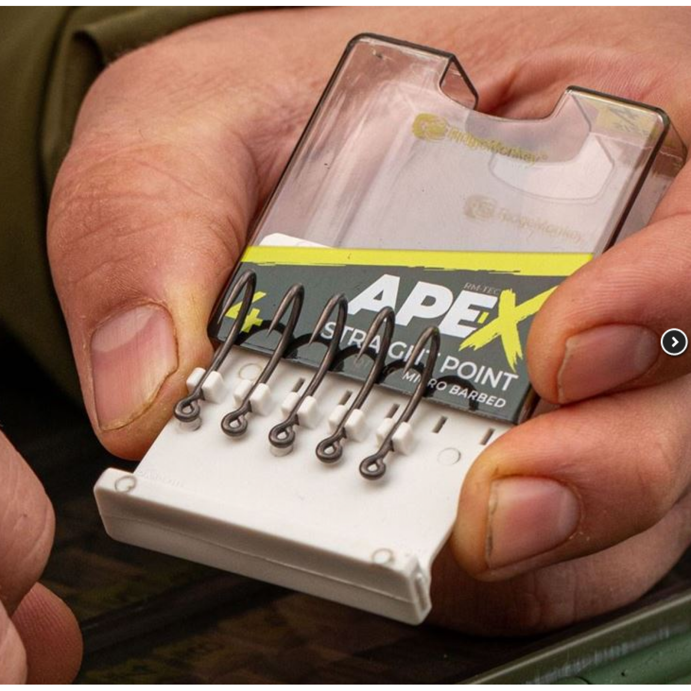 RidgeMonkey Ape-X Straight Point Barbed ROZ.4 - Centrum wędkarskie - Sklep wędkarski Jarofishing