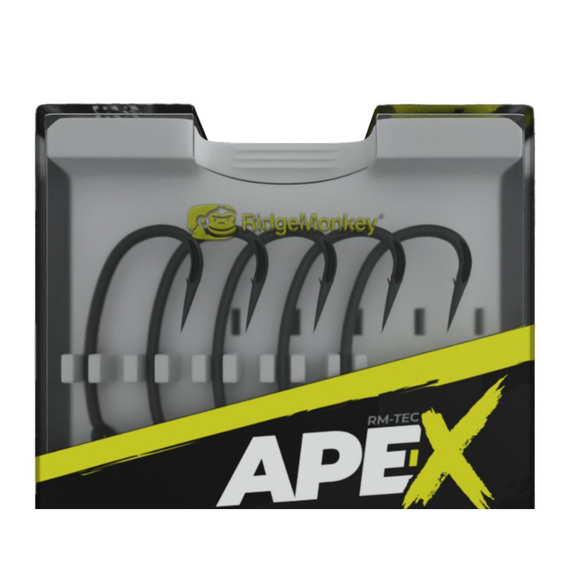 RidgeMonkey Ape-X Medium Curve 2XX Barbed ROZ.4 - Centrum wędkarskie - Sklep wędkarski Jarofishing RidgeMonkey Ape-X Medium Curve 2XX Barbed ROZ.4 - Centrum wędkarskie - Sklep wędkarski Jarofishing