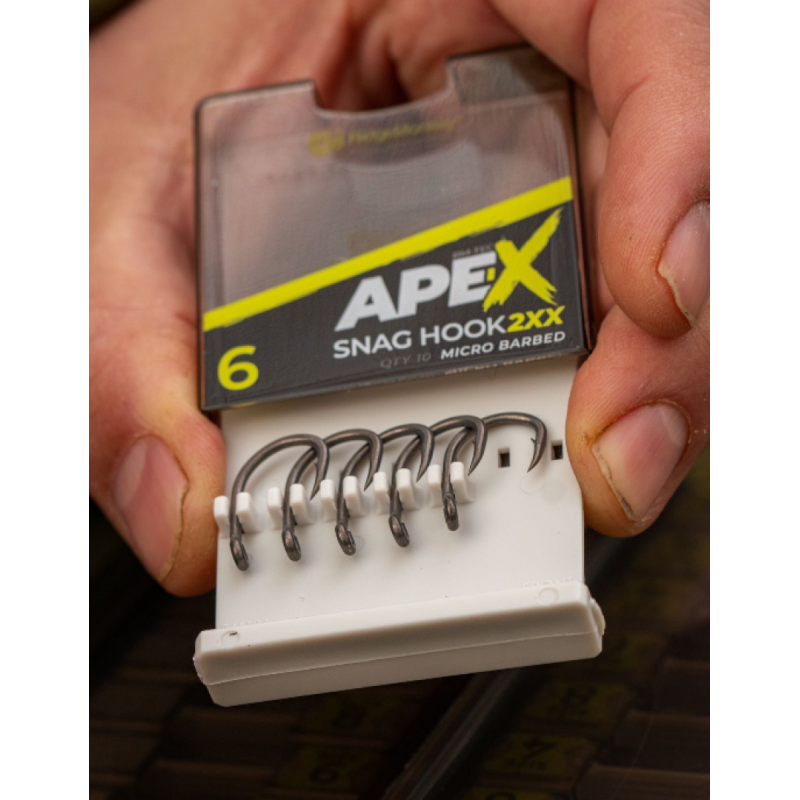 RidgeMonkey Ape-X Snag Hook 2XX Barbed ROZ.2 - Centrum wędkarskie - Sklep wędkarski Jarofishing RidgeMonkey Ape-X Snag Hook 2XX Barbed ROZ.2 - Centrum wędkarskie - Sklep wędkarski Jarofishing