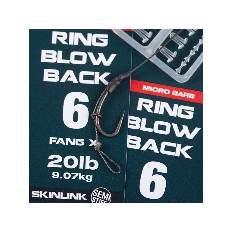 Nash Ready Rigs Ring Blow Back Rig (Micro Barb) ROZ.6 - Centrum wędkarskie - Sklep wędkarski Jarofishing Nash Ready Rigs Ring Blow Back Rig (Micro Barb) ROZ.6 - Centrum wędkarskie - Sklep wędkarski Jarofishing