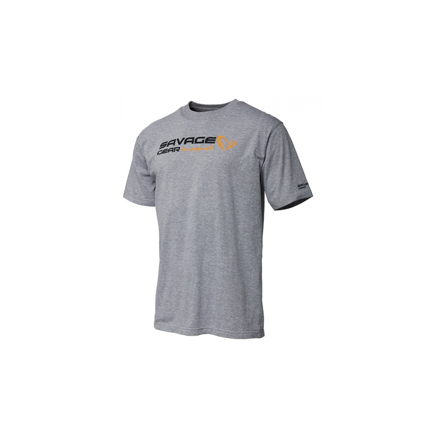 Koszulka Savage Gear Logo Grey Roz.M - Centrum wędkarskie - Sklep wędkarski Jarofishing Koszulka Savage Gear Logo Grey Roz.M - Centrum wędkarskie - Sklep wędkarski Jarofishing