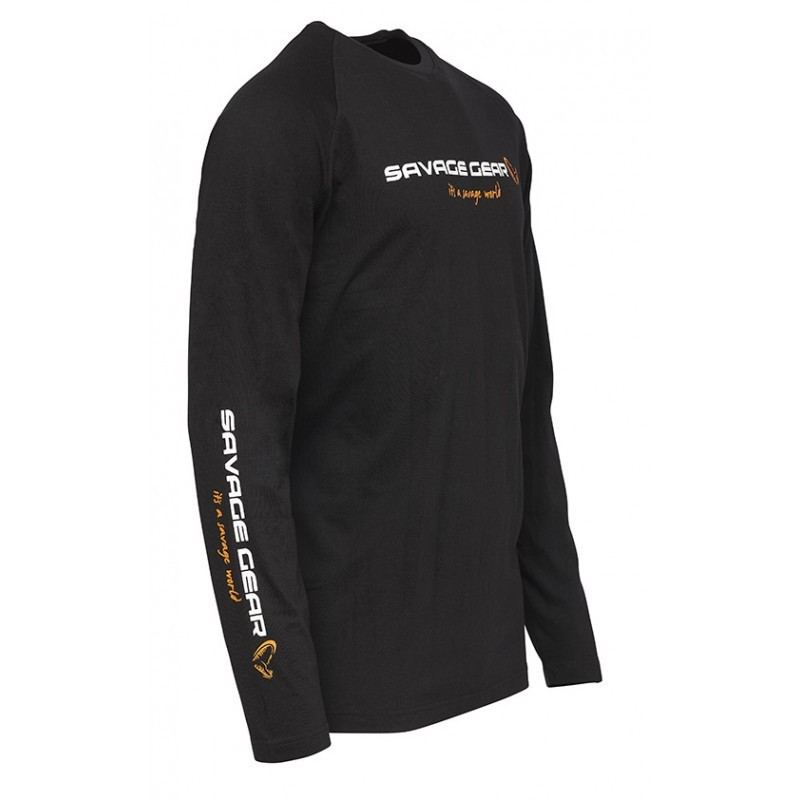 Koszulka Savage Gear Signature Logo Long Sleeve Roz.XXL - Centrum wędkarskie - Sklep wędkarski Jarofishing Koszulka Savage Gear Signature Logo Long Sleeve Roz.XXL - Centrum wędkarskie - Sklep wędkarski Jarofishing