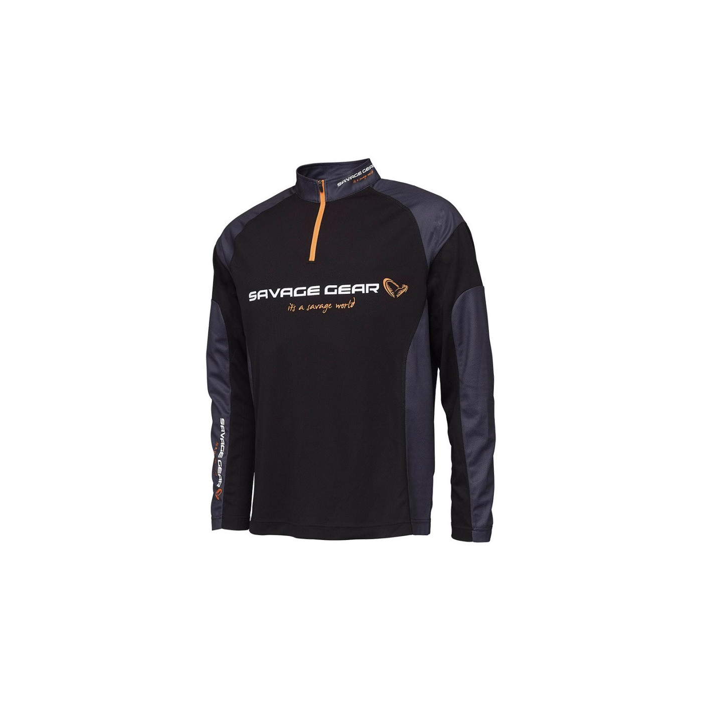 Koszulka Savage Gear Tournament Gear Shirt Zip Roz.XXL - Centrum wędkarskie - Sklep wędkarski Jarofishing Koszulka Savage Gear Tournament Gear Shirt Zip Roz.XXL - Centrum wędkarskie - Sklep wędkarski Jarofishing