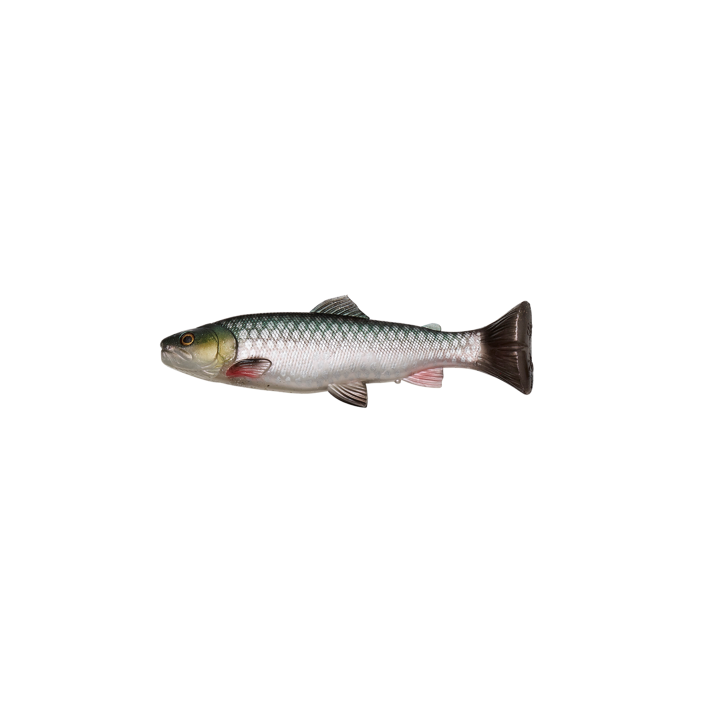 Guma Savage Gear 3D Craft Trout Pulsetail 16cm - Green Silver - Centrum wędkarskie - Sklep wędkarski Jarofishing