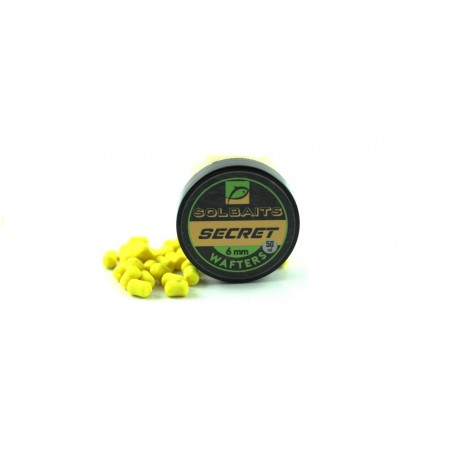 Solbaits Wafters Secret Żółty 6mm