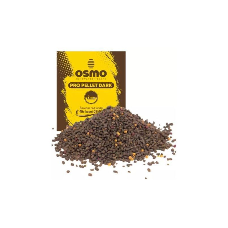 Pellet Osmo Pro Pellet Dark 2mm - 900 g - Centrum wędkarskie - Sklep wędkarski Jarofishing Pellet Osmo Pro Pellet Dark 2mm - 900 g - Centrum wędkarskie - Sklep wędkarski Jarofishing