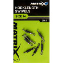 Łączniki Matrix Hooklength Swivels - 16 - Centrum wędkarskie - Sklep wędkarski Jarofishing Łączniki Matrix Hooklength Swivels - 16 - Centrum wędkarskie - Sklep wędkarski Jarofishing