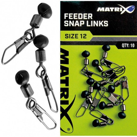 Łącznik Matrix Feeder Bead Snap Links - 14