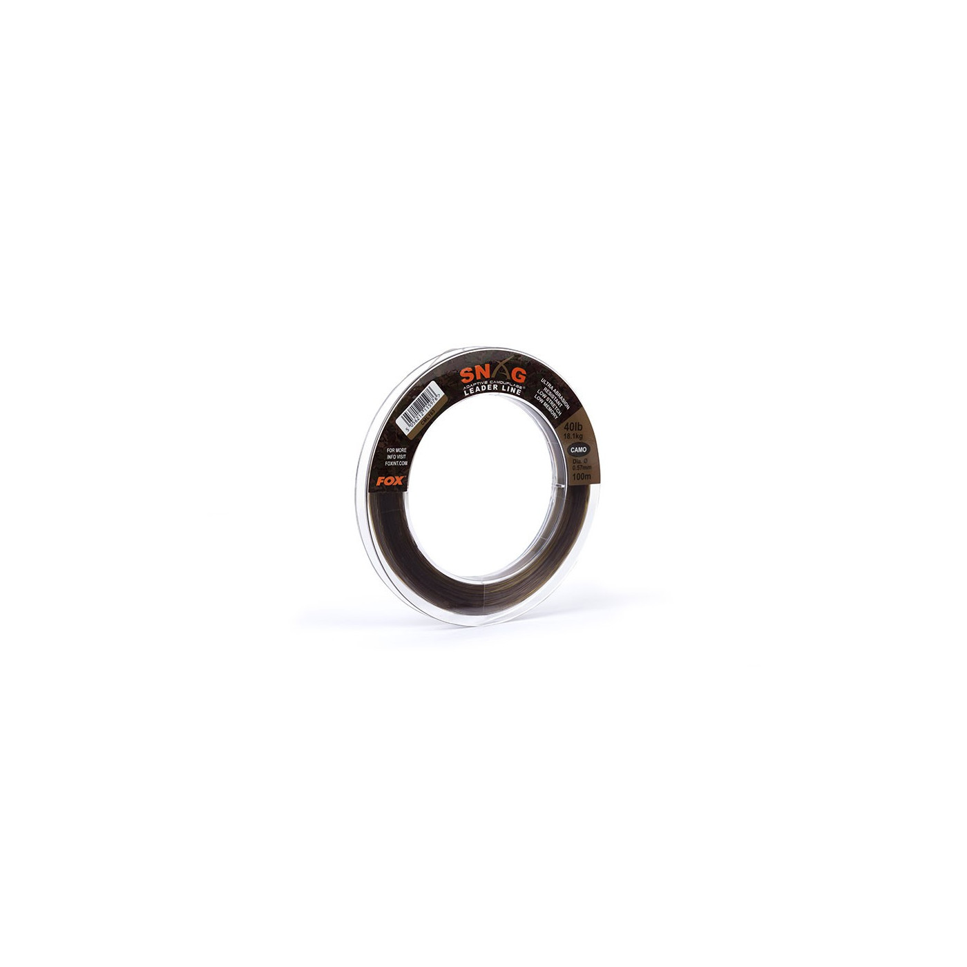 FOX STRZAŁÓWKA-ŻYŁKA SNAG LEADER LINE TRANS KHAKI 0,57MM - Centrum wędkarskie - Sklep wędkarski Jarofishing FOX STRZAŁÓWKA-ŻYŁKA SNAG LEADER LINE TRANS KHAKI 0,57MM - Centrum wędkarskie - Sklep wędkarski Jarofishing