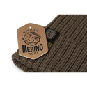 FOX CZAPKA Merino Bobble Olive - Centrum wędkarskie - Sklep wędkarski Jarofishing